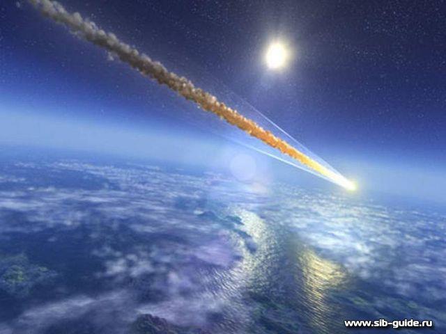 В небе над Хакасией зафиксировано падение метеорита