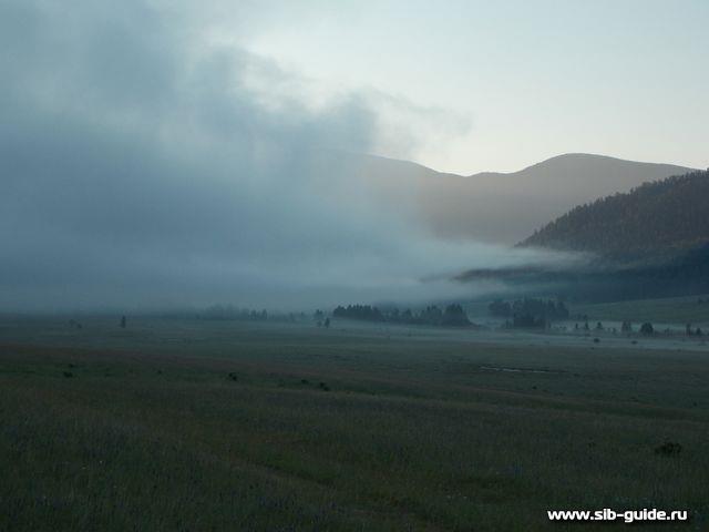 "Мультинские озера - 2013":  Утренний туман