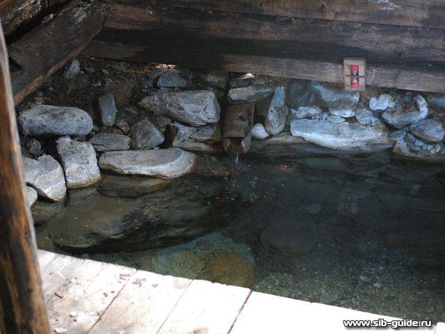 Туристическая база "Шумак", радоновая ванна