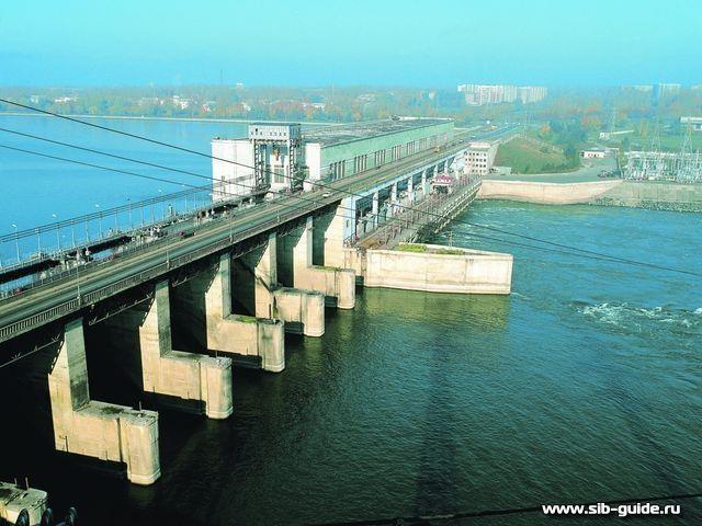 Новосибирская  ГЭС