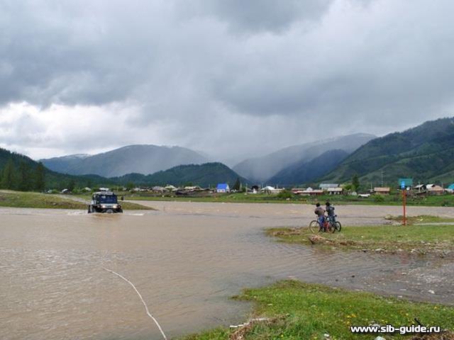 Наводнение в Усть-Коксе (Республика Алтай)
