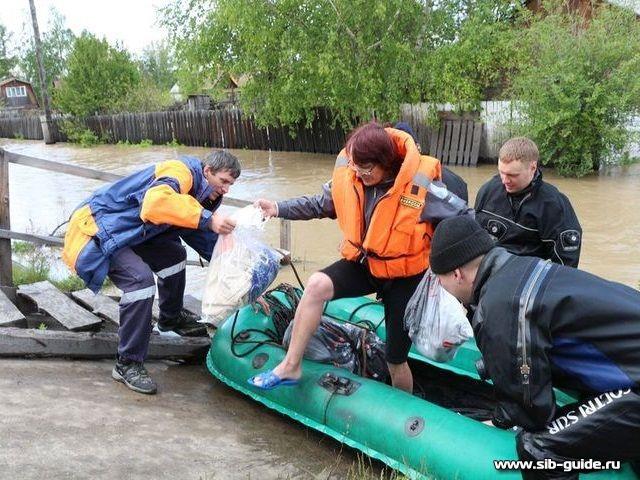 Наводнение в Хакасии