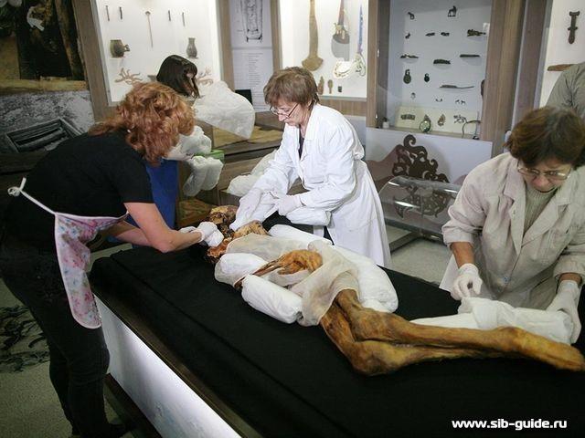 Исследование мумии "принцессы Укока"