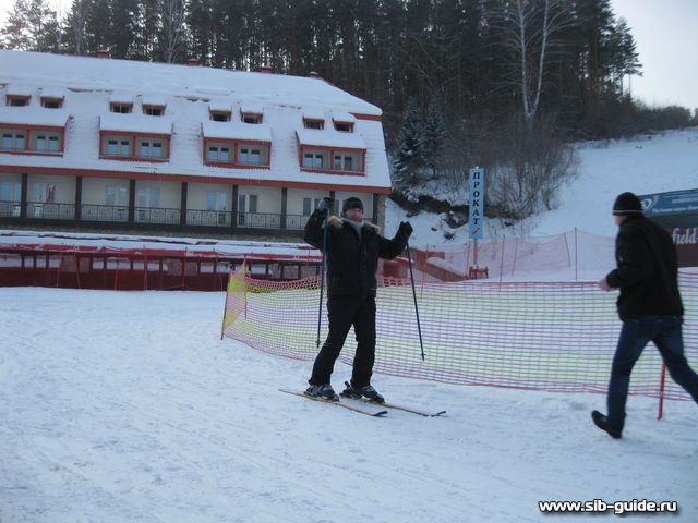 "Белокуриха - 2012":  На лыжах