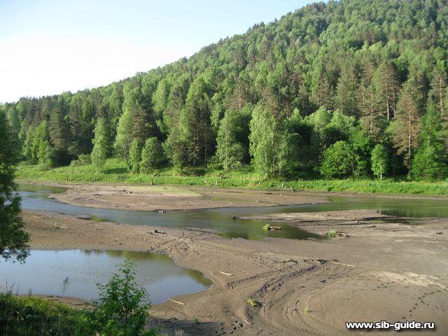 "Телецкое озеро - 2012":  Речка Куташ недалеко от Горно-Алтайска