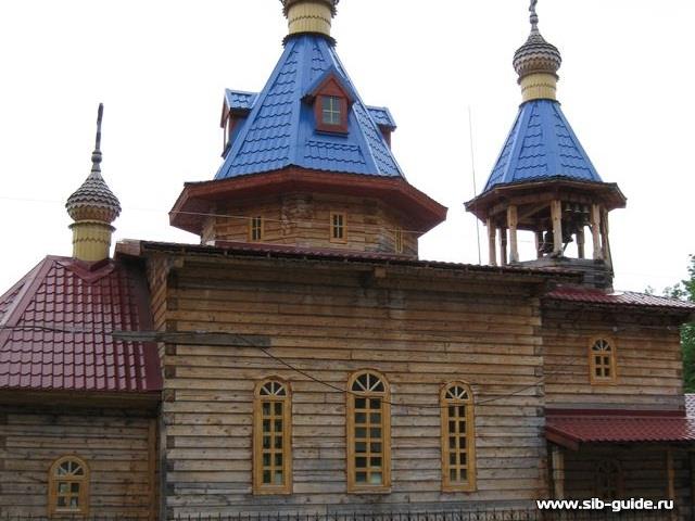 "Телецкое озеро - 2012":  Церковь в Артыбаше